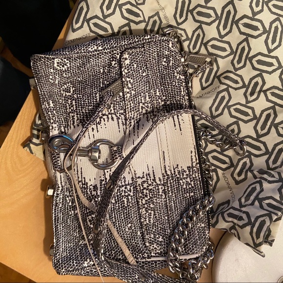 Rebecca Minkoff Snake Print Purse - Picture 5 of 8